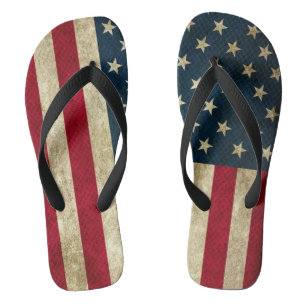 Amerikaanse vlag Teenslippers