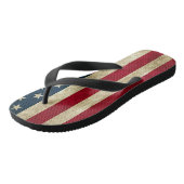 Amerikaanse vlag Teenslippers (Schuin)