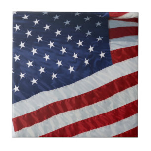 Amerikaanse vlag Tegel Tegeltje