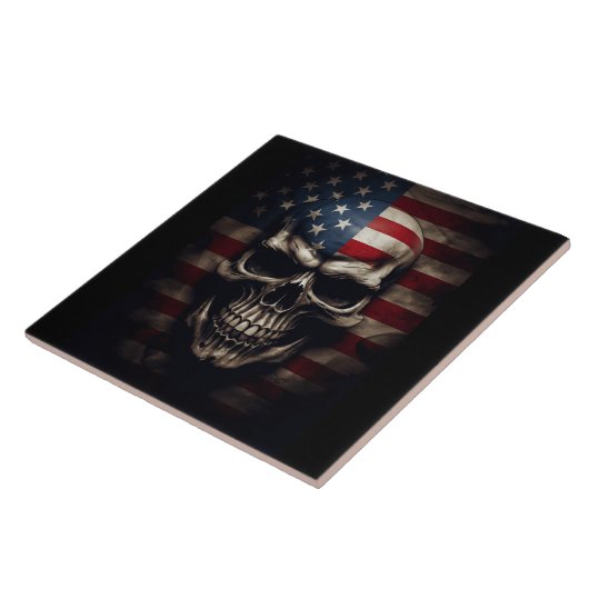 Amerikaanse vlag tegeltje (Zijkant)