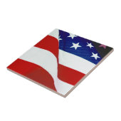 Amerikaanse vlag tegeltje (Zijkant)