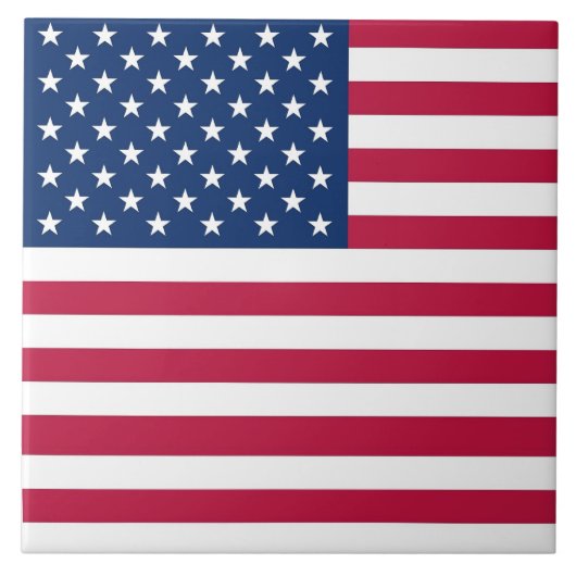 Amerikaanse vlag tegeltje (Voorkant)