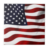 Amerikaanse vlag tegeltje (Voorkant)