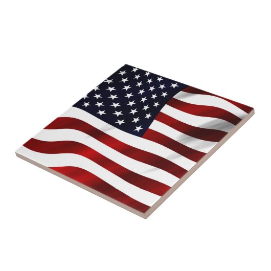 Amerikaanse vlag tegeltje (Zijkant)