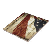 Amerikaanse vlag tegeltje (Zijkant)