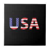 Amerikaanse vlag tegeltje (Voorkant)