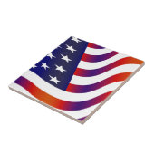 Amerikaanse vlag tegeltje (Zijkant)