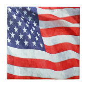 Amerikaanse vlag tegeltje (Voorkant)