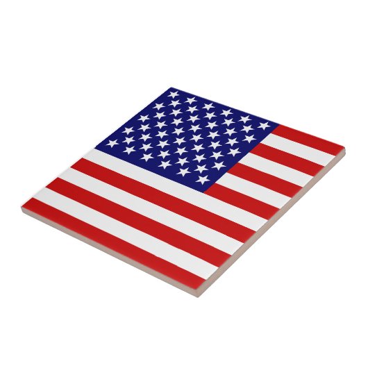 Amerikaanse vlag tegeltje (Zijkant)