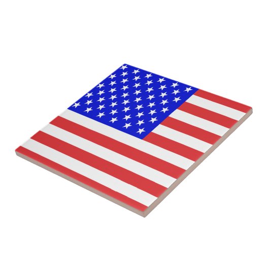 Amerikaanse vlag tegeltje (Zijkant)