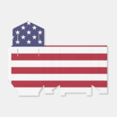 Amerikaanse vlag - Tent Favor Box Bedankdoosjes (Uitgevouwen)