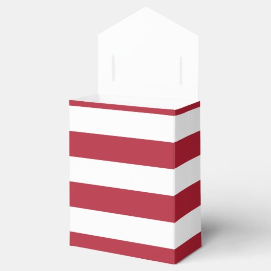 Amerikaanse vlag - Tent Favor Box Bedankdoosjes (Geopend)