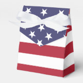 Amerikaanse vlag - Tent Favor Box Bedankdoosjes (Voorkant Zijde)