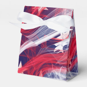 Amerikaanse vlag Tent Favor Box Bedankdoosjes