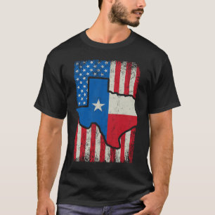 Amerikaanse vlag Texas Austin Gift T-shirt