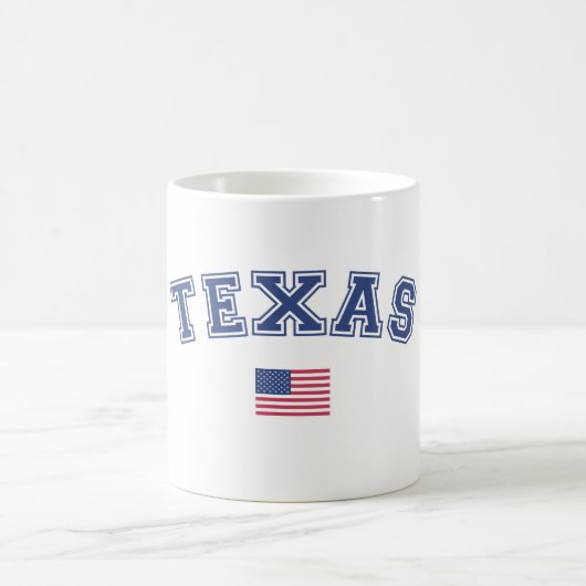 Amerikaanse vlag Texas Koffiemok (Center)