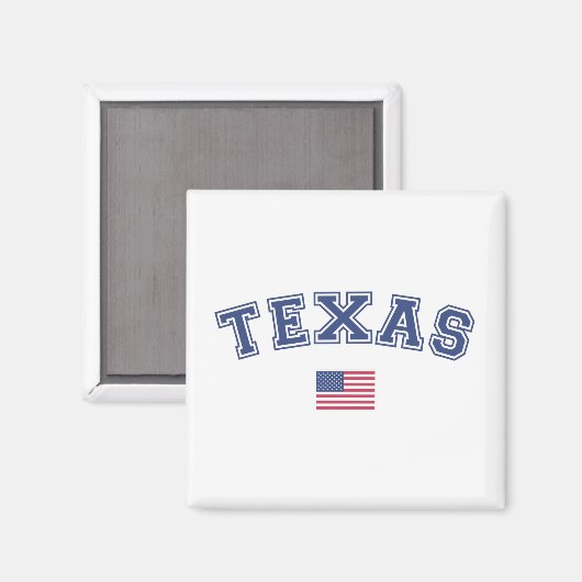 Amerikaanse vlag Texas Magneet (Voorkant / Achterkant)