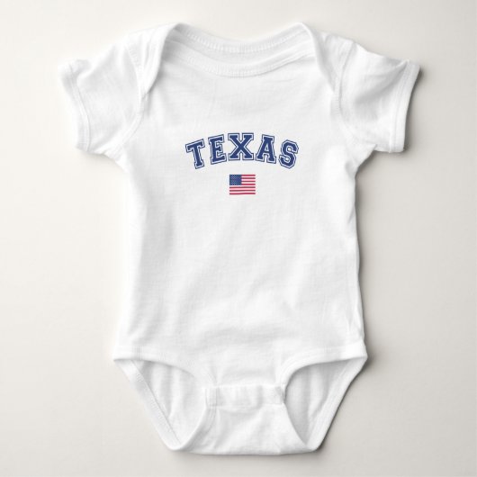 Amerikaanse vlag Texas Romper (Voorkant)