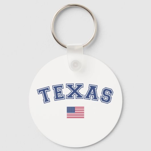 Amerikaanse vlag Texas Sleutelhanger (Voorkant)