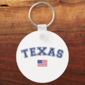 Amerikaanse vlag Texas Sleutelhanger (Voorkant)