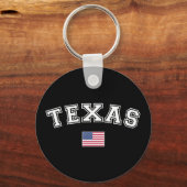 Amerikaanse vlag Texas Sleutelhanger (Voorkant)