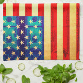 Amerikaanse vlag theedoek (Gevouwen)