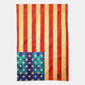 Amerikaanse vlag theedoek (Verticaal)