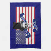 Amerikaanse vlag theedoek (Verticaal)