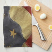 Amerikaanse vlag theedoek (Quarter Fold)