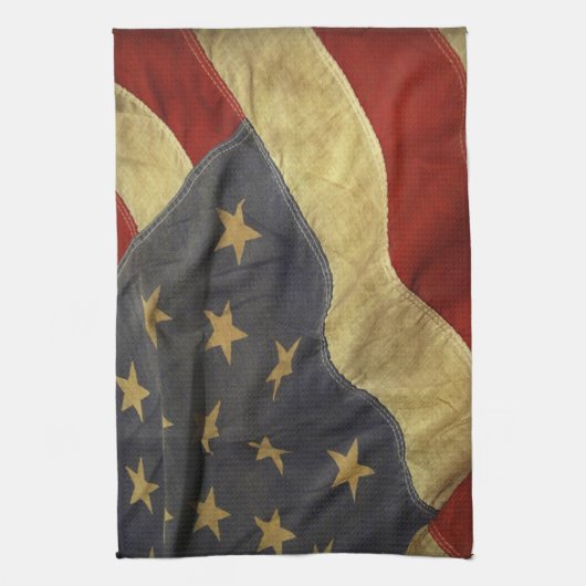 Amerikaanse vlag theedoek (Verticaal)