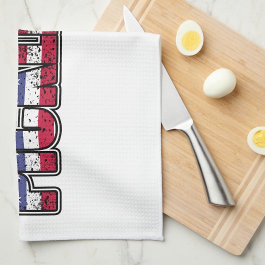 Amerikaanse vlag theedoek (Quarter Fold)