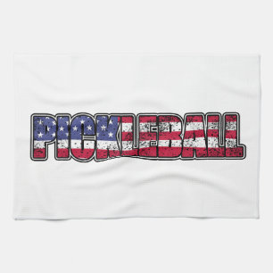 Amerikaanse vlag theedoek