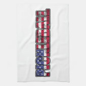 Amerikaanse vlag theedoek (Verticaal)