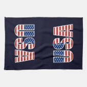 Amerikaanse vlag Theedoek (Horizontaal)