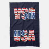 Amerikaanse vlag Theedoek (Verticaal)