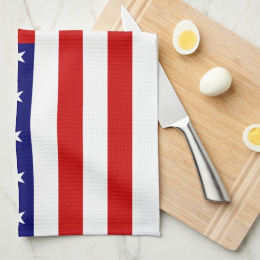 Amerikaanse vlag theedoek (Quarter Fold)