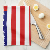 Amerikaanse vlag theedoek (Quarter Fold)