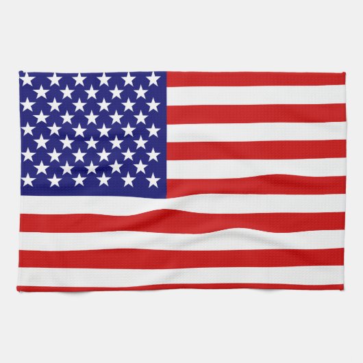 Amerikaanse vlag theedoek (Horizontaal)