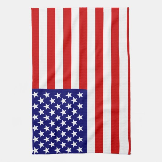 Amerikaanse vlag theedoek (Verticaal)