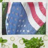 Amerikaanse vlag theedoek (Gevouwen)