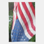 Amerikaanse vlag theedoek (Verticaal)