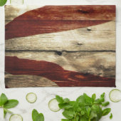 Amerikaanse vlag theedoek (Gevouwen)