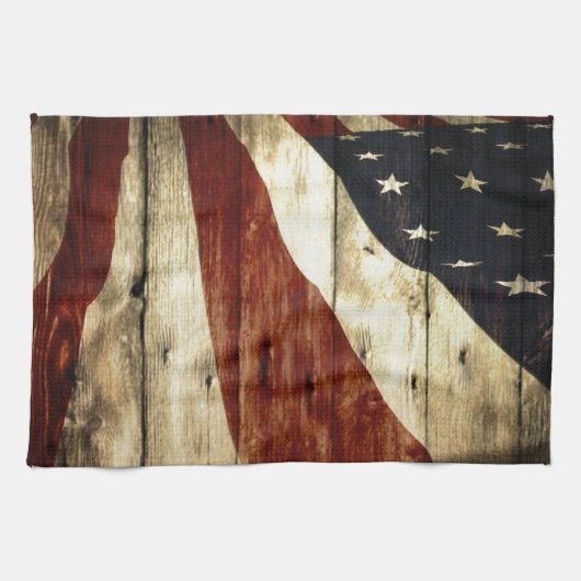 Amerikaanse vlag theedoek (Horizontaal)