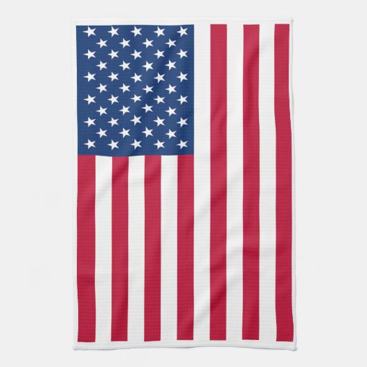 Amerikaanse vlag theedoek (Verticaal)