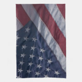 Amerikaanse vlag. theedoek (Verticaal)