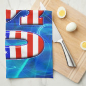 AMERIKAANSE VLAG THEEDOEK (Quarter Fold)