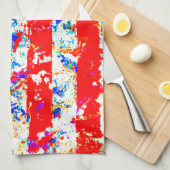 Amerikaanse vlag theedoek (Quarter Fold)