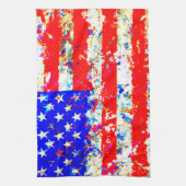 Amerikaanse vlag theedoek (Verticaal)
