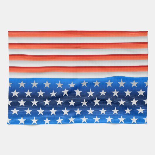 Amerikaanse vlag theedoek (Horizontaal)