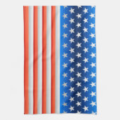 Amerikaanse vlag theedoek (Verticaal)